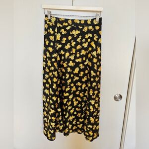 Rihoas floral a line skirt